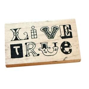 Judikins Live True 9721D Rubber Stamp